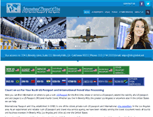 Tablet Screenshot of internationalpassportandvisa.com